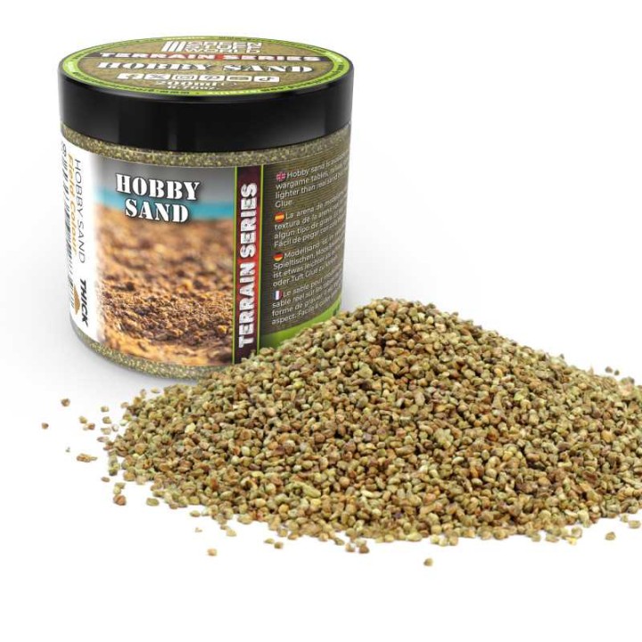 Arena Modelismo Fina 200ml - Field Sand