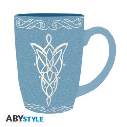 El Señor De Los Anillos Taza 400 Ml Élfica Caja