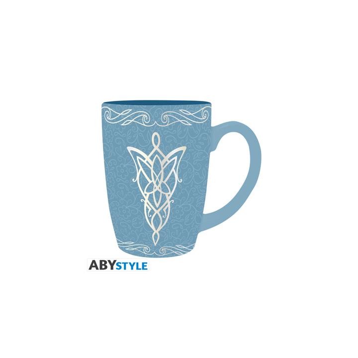 El Señor De Los Anillos Taza 400 Ml Élfica Caja