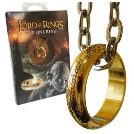 El Señor de los Anillos Anillo Único (bañado en oro)
