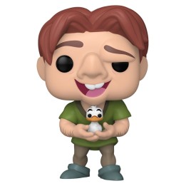 El jorobado de Notre Dame Figura POP! Vinyl Quasimodo with Bird 9 cm