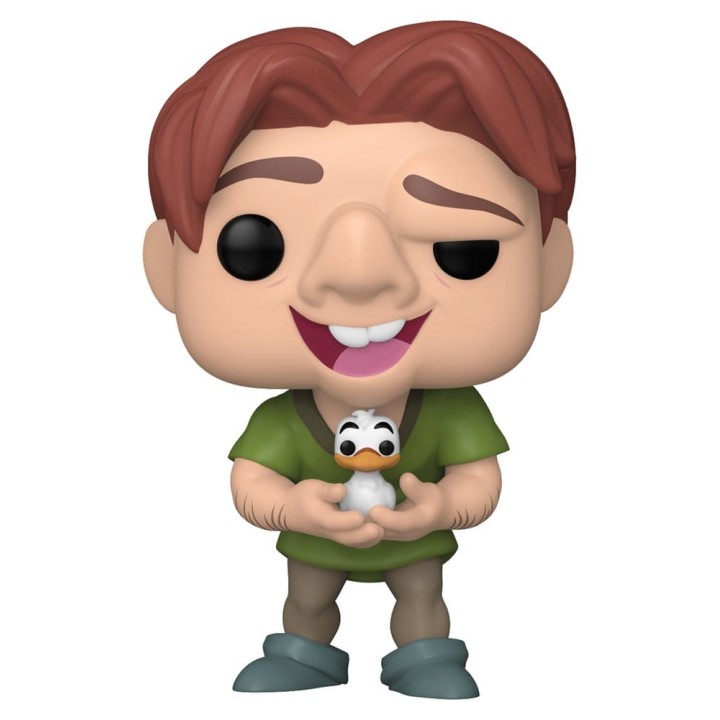El jorobado de Notre Dame Figura POP! Vinyl Quasimodo with Bird 9 cm