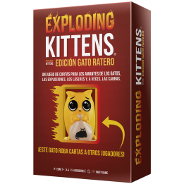 Exploding Kittens Ed. Gato Ratero
