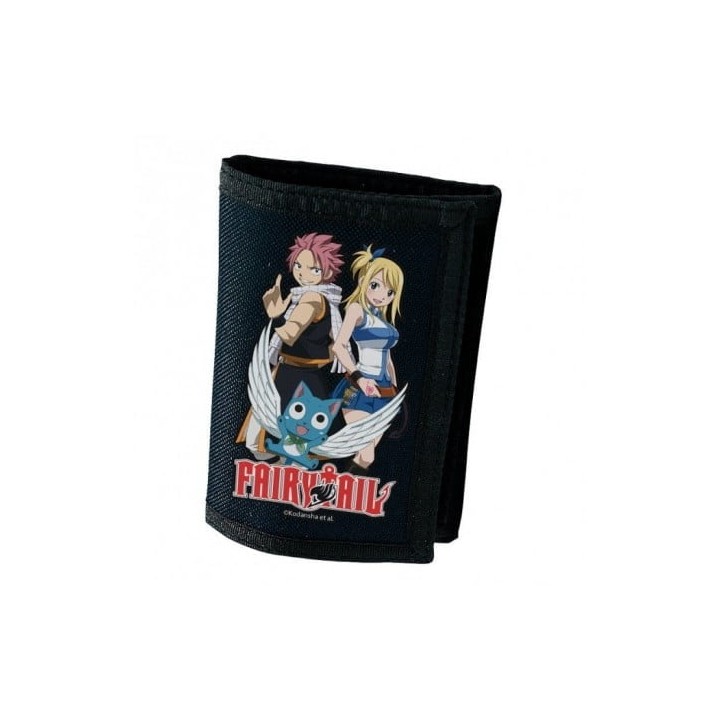 Fairy Tail Cartera Natsu y Lucy azul