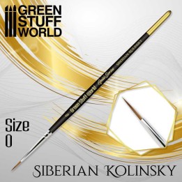 Green Stuff GOLD SERIES Pincel Kolinsky Siberiano – 0