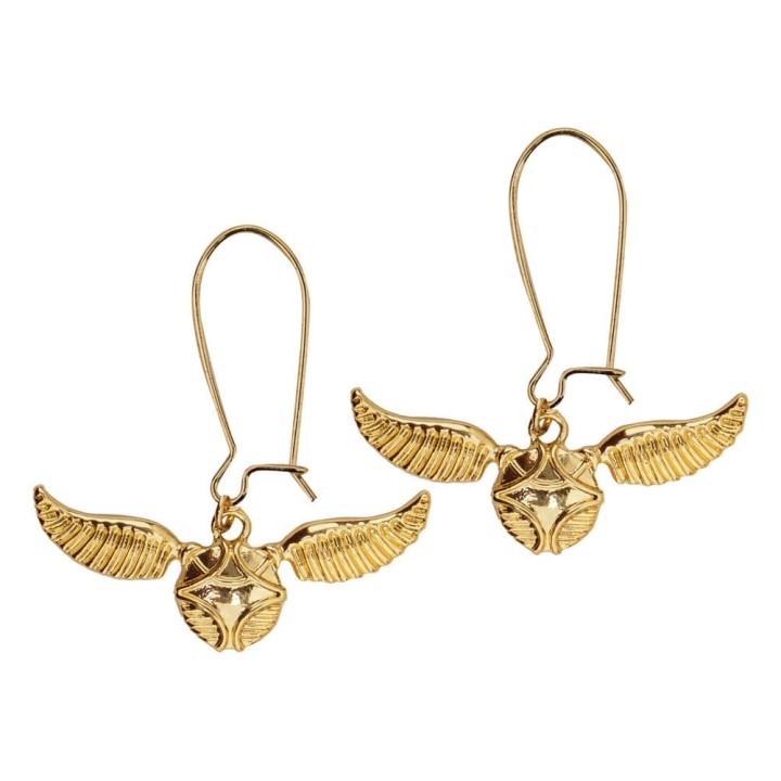 Harry Potter Pendientes Snitch dorada