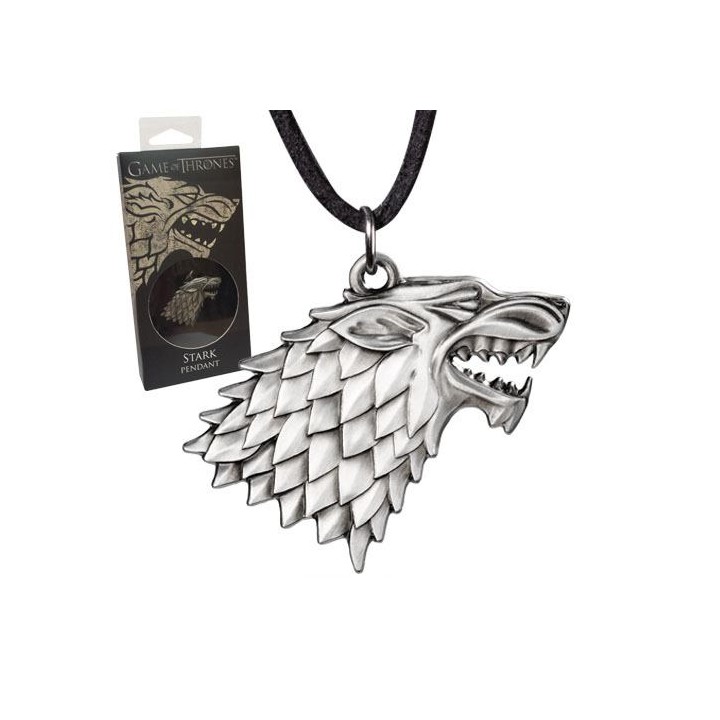 Juego de Tronos Colgante con Collar Stark Sigil Costume