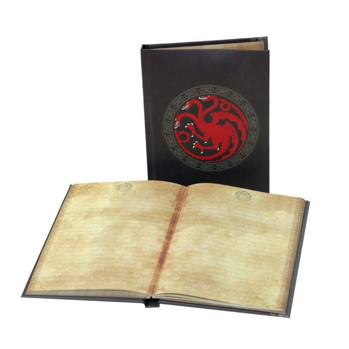 Juego de Tronos Targaryen Libreta Con Luz
