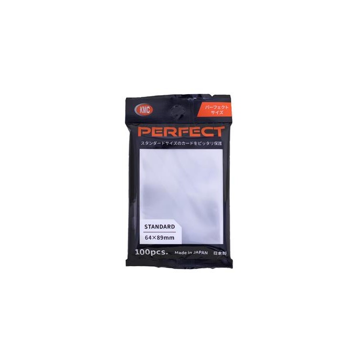 KMC Standard Sleeves - Perfect Size (100 Sleeves)