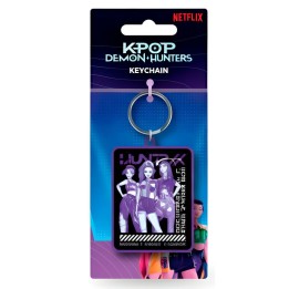 KPop Demon Hunters Llavero PVC Huntrix Group