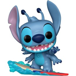 Lilo & Stitch POP! Vinyl Figura Stitch on Surfboard Exclusive Edition 9 cm