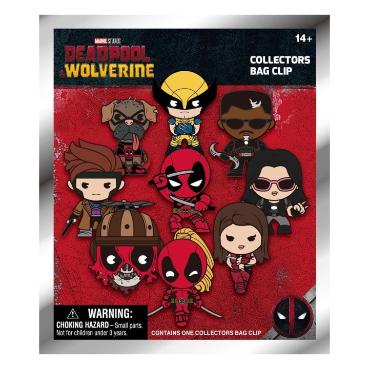 Marvel Colgantes PVC 3D Deadpool Series 1