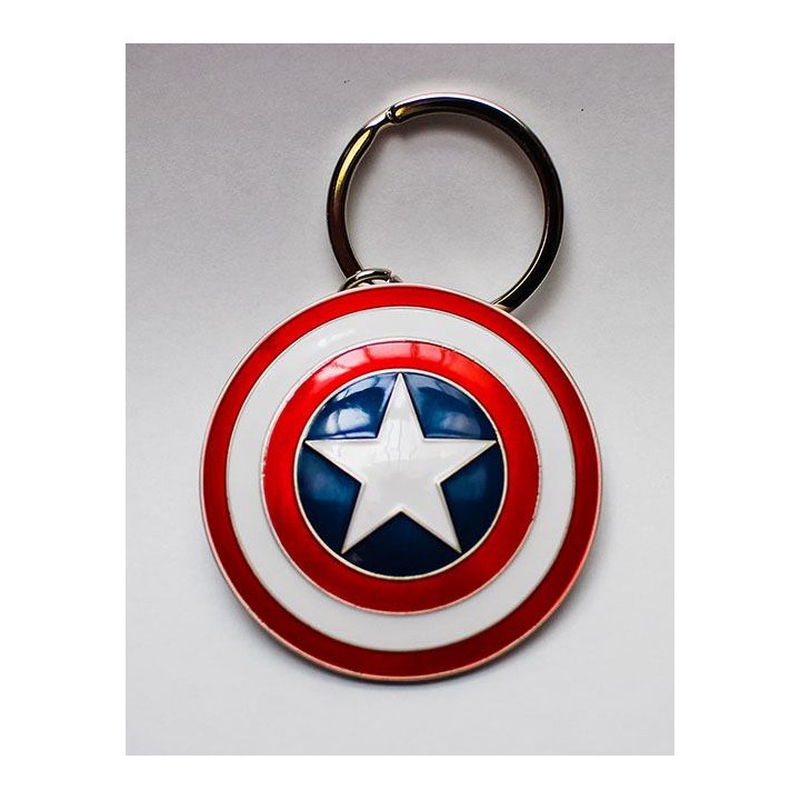 Marvel Comics Llavero metálico Captain America Shield
