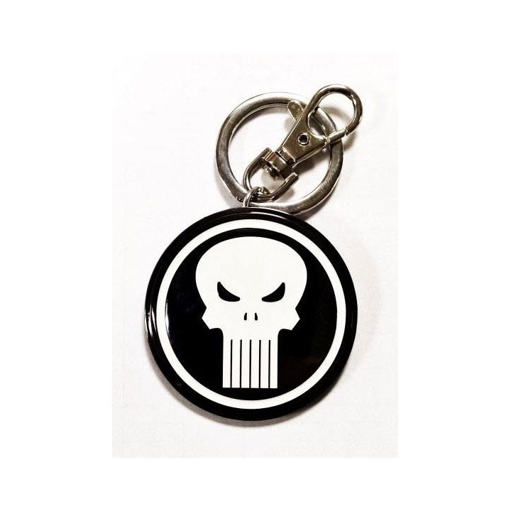 Marvel Comics Llavero metálico Punisher Logo