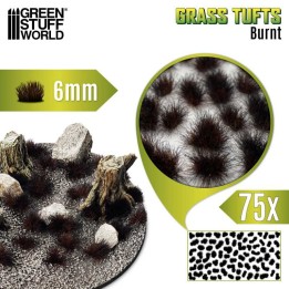 Matas Cesped - Tufts - 6 mm - Marrón Quemado