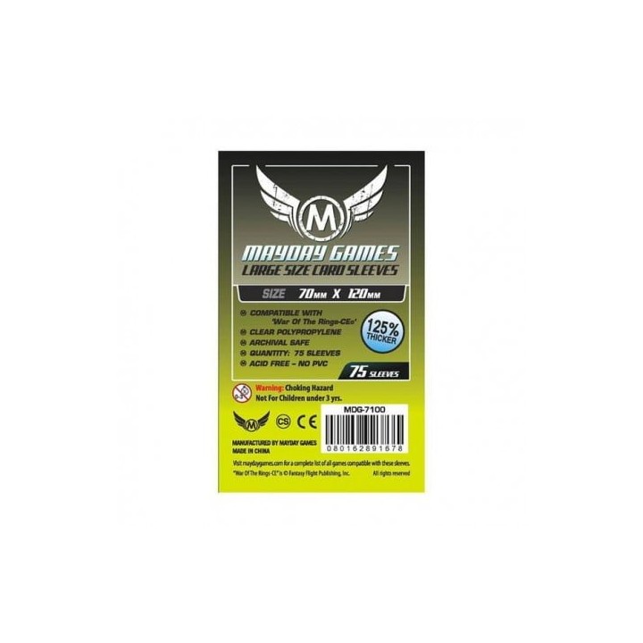 Mayday -[7100] Special Order Custom WOTR-CE Sleeves (70 MM X 120 MM) -75/pack