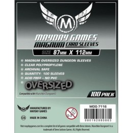 Mayday -[7116] Magnum Oversized Dungeon Sleeves: 87 X 112 MM