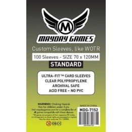 Mayday [7152] Tarot Card Sleeves (70x120mm)  100 Standard