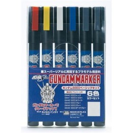 Mr. Hobby: Gundam SEED Basic Marker Set (GMS-109)