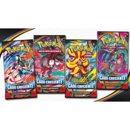 Pokémon JCC Megaevolución-Caos Creciente Sobre de Mejora
