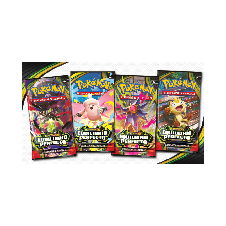 Pokémon JCC Megaevolución-Equilibrio Perfecto Sobre de Mejora