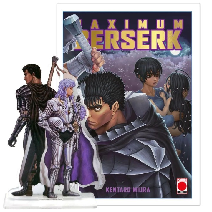 Berserk Maximum 21  (Logo Dorado + Figura)