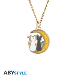 Sailor Moon - Collar Colgante - Cats on the Moon