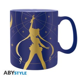 Sailor Moon Taza 460 Ml Sailor Moon Dorada Caja De Cartón