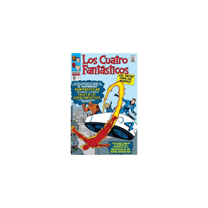 Biblioteca Marvel 01.Los 4 Fantásticos 1. 1961-62: Fantastic Four 1-6 Usa