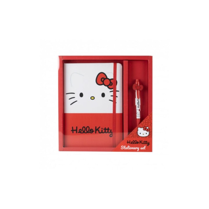 Sanrio Libreta con bolígrafo Set de regalo Hello Kitty