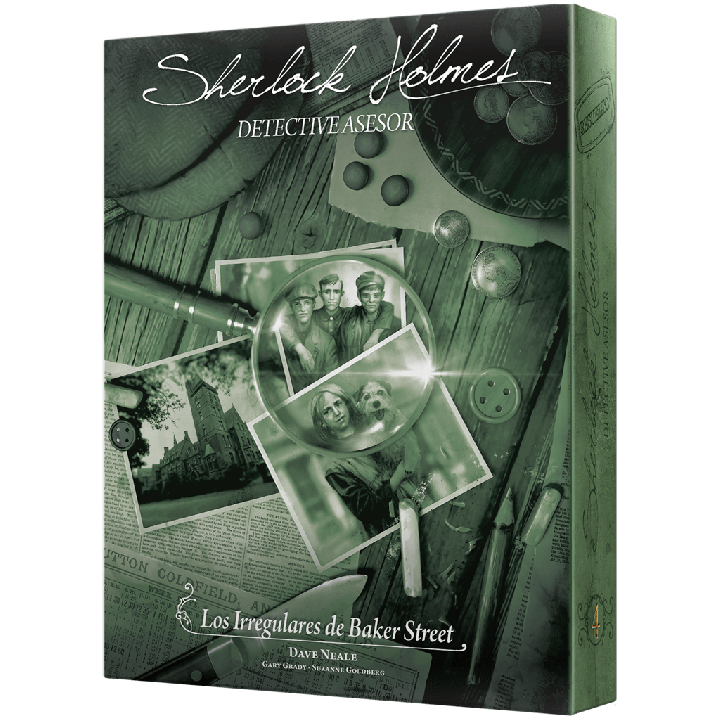 Sherlock Holmes Detective Asesor Los Irregulares de Baker Street