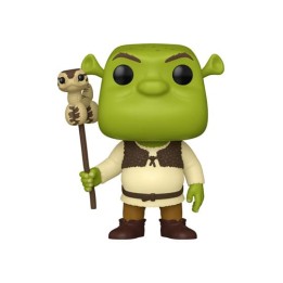 Shrek Figura POP! Movies Vinyl 30th Anniversary Shrek w/Snake 9 cm