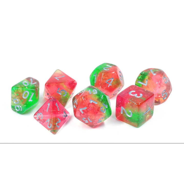 Sirius Dice - Dice Set - Lotus Glowworm