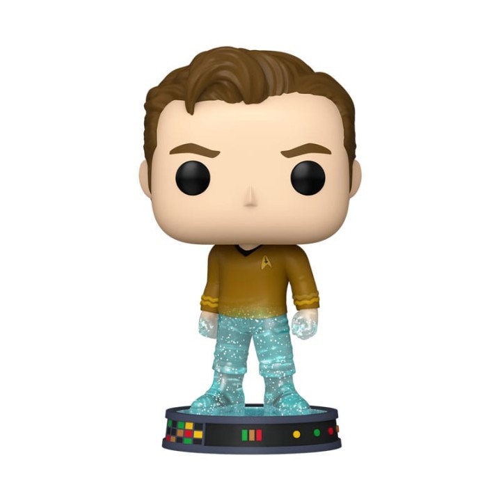 Star Trek Transporter Figura POP! Plus Movies Vinyl Kirk 9 cm