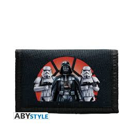 Star Wars Cartera Logo Vader Troopers Navy