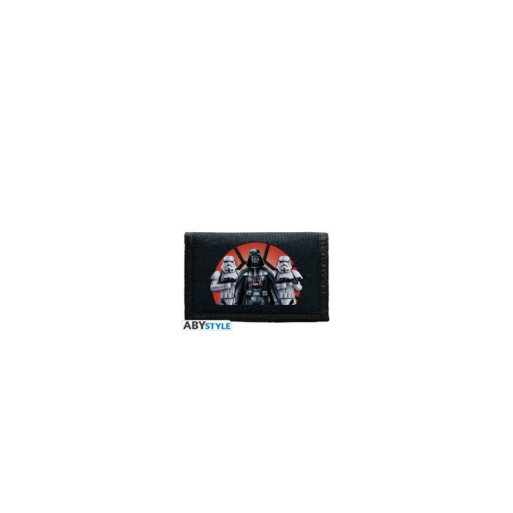 Star Wars Cartera Logo Vader Troopers Navy