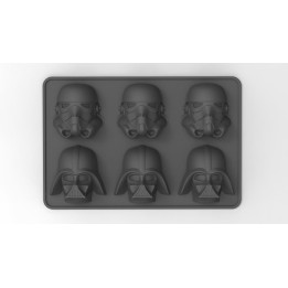 Star Wars Molde de Cubitos Stormtrooper & Darth Vader