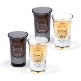 Star Wars Original Stormtrooper Pack de 4 Vasos de Chupitos