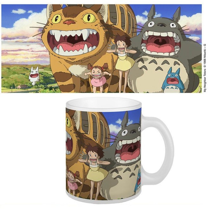 Studio Ghibli Taza Nekobus & Totoro