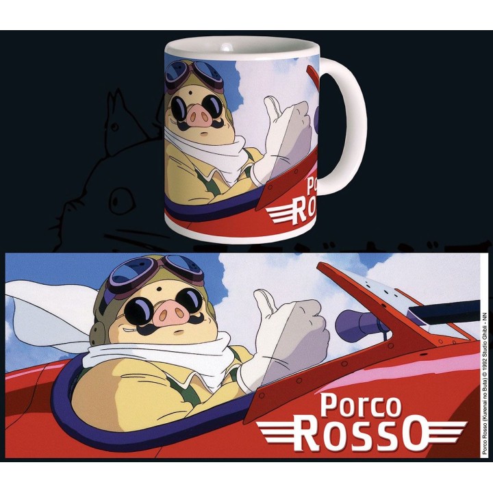 Studio Ghibli Taza Porco Rosso
