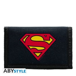 Superman Cartera Logo Azul