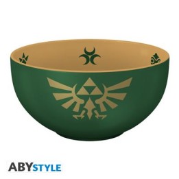 THE LEGEND OF ZELDA - Bowl - 600 ml - "Hylian Crest"- Cardboard box