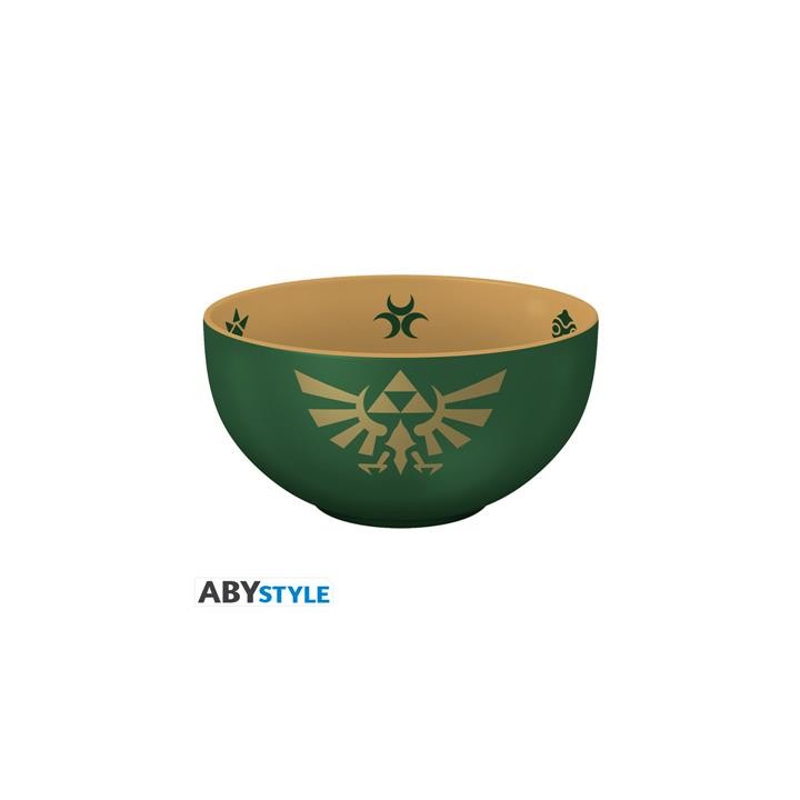 THE LEGEND OF ZELDA - Bowl - 600 ml - "Hylian Crest"- Cardboard box