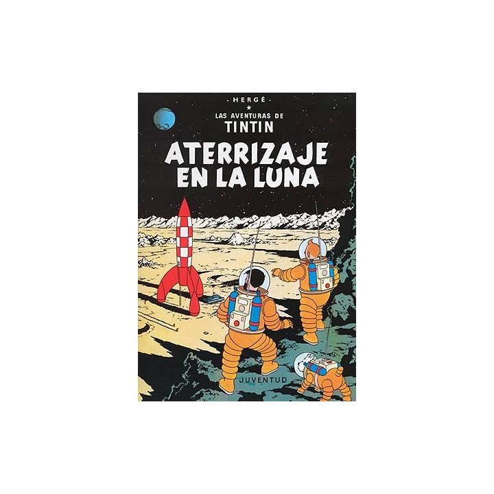 Tintin Aterrizaje En La Luna