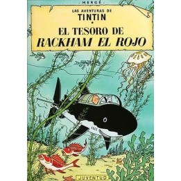 Tintín el Tesoro de Rackham el Rojo Cartoné
