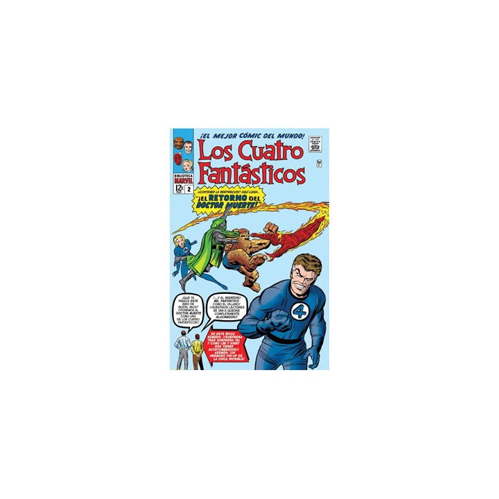 Biblioteca Marvel. Los 4 Fantásticos 2. 1962-63. Fantastic Four 6-11 Usa