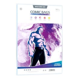 Ultimate Guard Comic Bags Bolsas con cierre reutilizable de Comics Magazine Size (100)