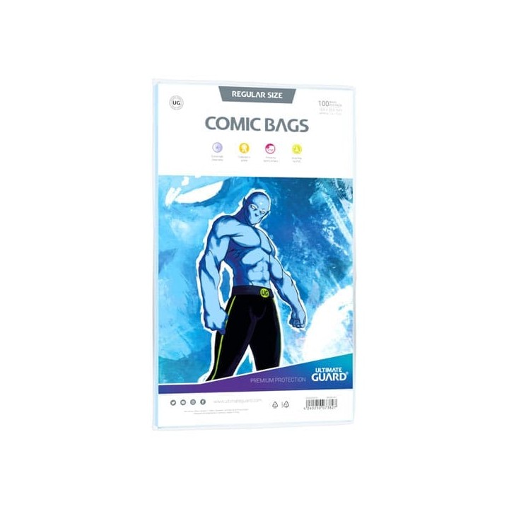 Ultimate Guard Comic Bags Bolsas de Comics Regular Size (100)