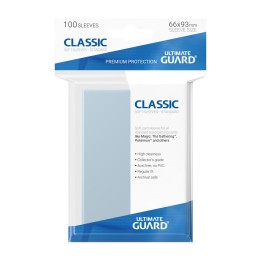 Ultimate Guard Fundas Classic Soft Tamaño Estándar Transparente (100)
