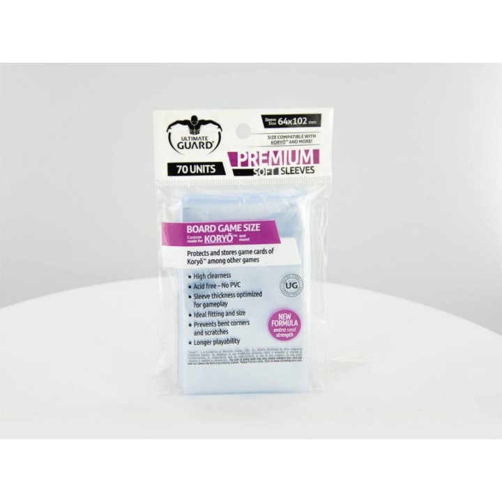 Ultimate Guard Fundas Tablero Premium Soft Tamaño Koryo (70) (64x102)
